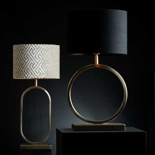 Light and Living Jamiri Table Lamp Base Gold Naken Interiors